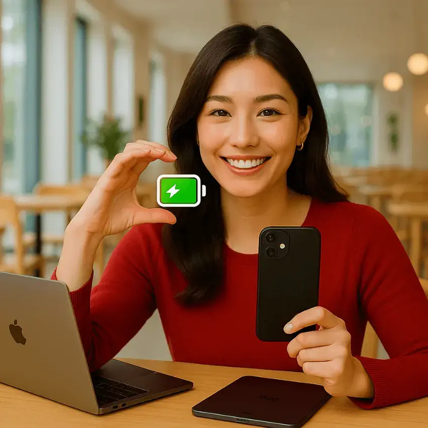17 ทริคเซฟแบตเตอรี่ iPhone iPad Macbook