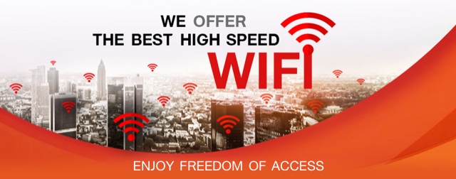 WiFi by TrueMove H offers the best  high speed WiFi in Thailand